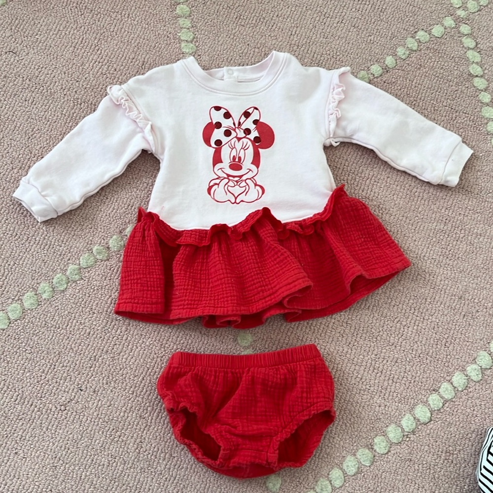 Disney Baby dress with diaper cover